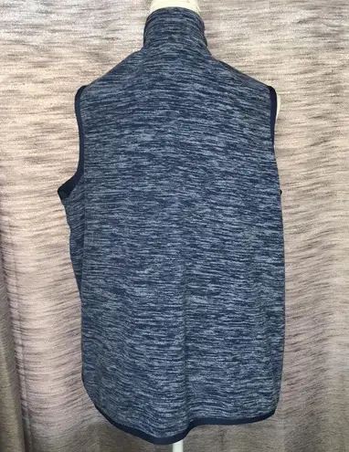 Woman Within  BLUE COZY VEST SIZE 14