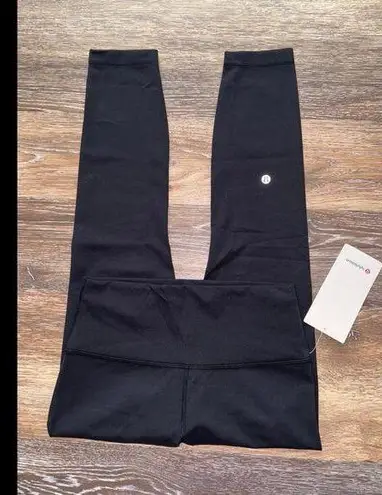 Lululemon  Wunder Train High Rise 25” Black Size 8 NWT