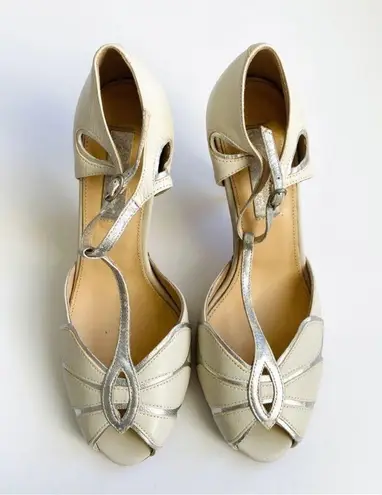 BHLDN X Rachel Simpson bridal heels