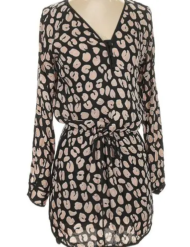 Veronica Beard Leopard Print Dress size 0 Silk