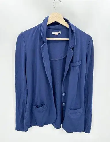 Tart Jacket Women MEDIUM Blue Long Sleeve Two Button Notch Lapel Blazer
