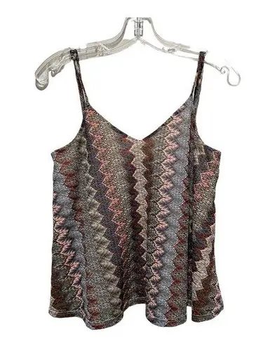 Design Lab Printed Cami Tank Top Size XS