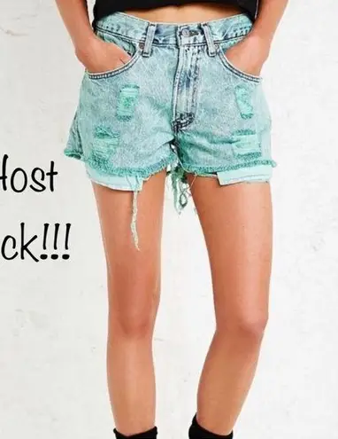 Levi's Vintage Levi Strauss Distressed Jean Shorts