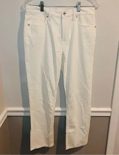 Vince  White denim Relaxed straight leg 5 pocket jeans waist 27 (unisex)