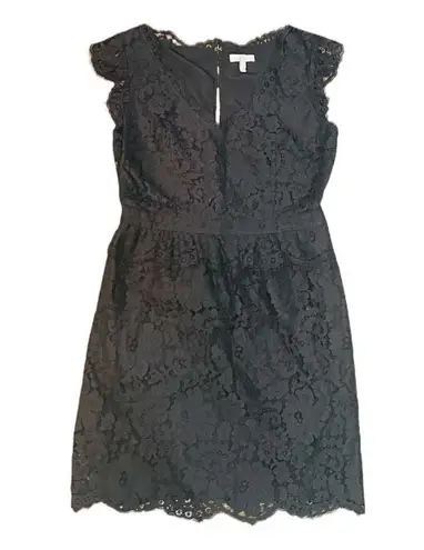 Joie  Women's Lebanon cavier Black Lace Dress Sz S Like New MSRP $228