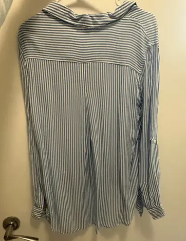 Velvet Heart Striped Shirt Blouse