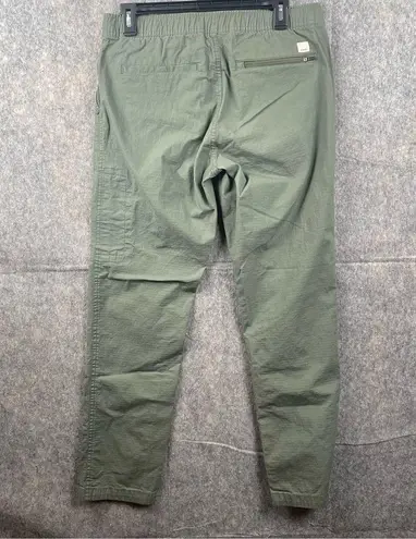 Vuori  Ripston Womens Size Medium DuraTerra outdoors Cargo Army color green pants