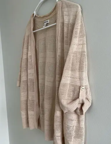 Croft & Barrow  Cream Cardigan