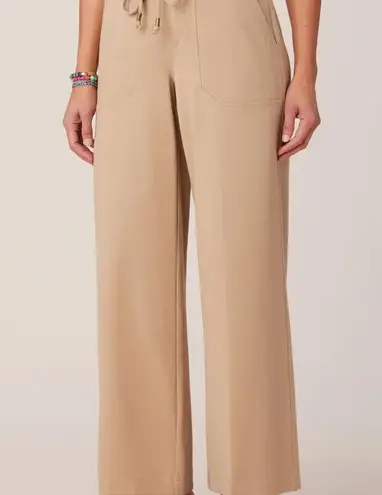 Democracy NWT "Ab"leisure Plus Size High Rise Utility Wide Leg with Self Tie 3X