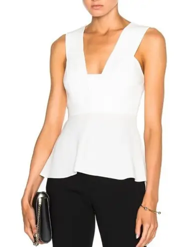 A.L.C. Leigh Pintucked Peplum Top