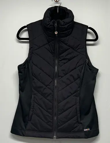 Kerrits Good Gallop Quilted Vest Black Size Medium