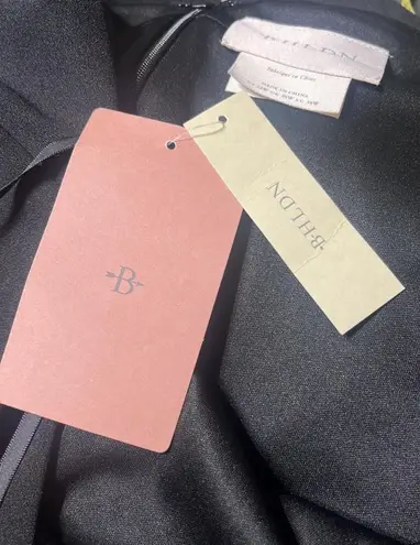 BHLDN Dress Sz 22W Serephina Elegant Black Crepe Evening Gown Special Events