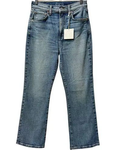 Etica Willow Slim Boot Ankle Jeans High Rise Medium Wash Sustainable Denim Sz 27 Blue