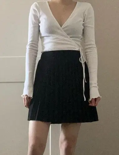 Sandy Liang NWOT black x Target pleated mini skirt