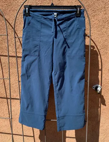 prAna cropped blue pants