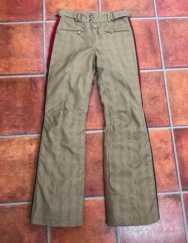 Authier Luxury Ski Pants Size 10 Red