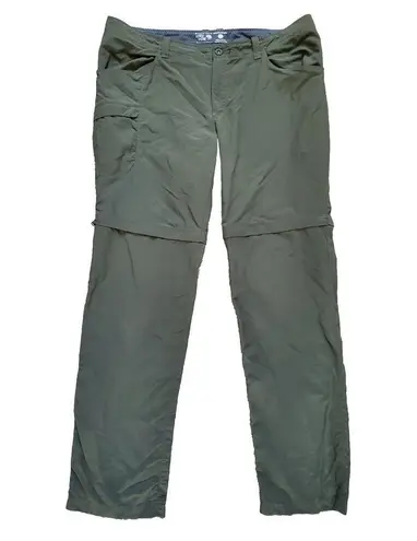 Mountain Hardwear Mountain Hardware Women 14/34 Hiking Pants Shorts Zip-Off Convertible Camp Trek