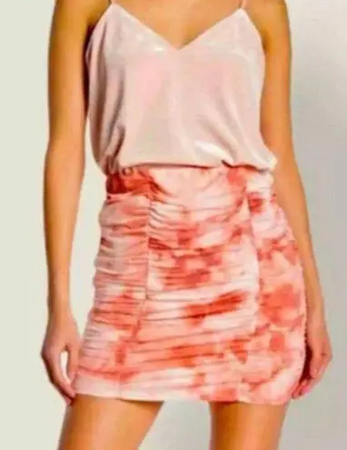 Abound Pink Marble Mini Skirt