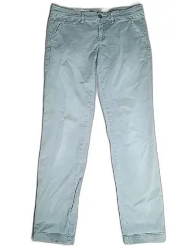 Pilcro and the Letterpress Anthro Light Green Low Rise Boyfriend Jeans Size 26