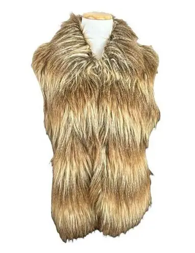 Jack by BB Dakota Jack BB Dakota Faux Fur Vest Jacket Large