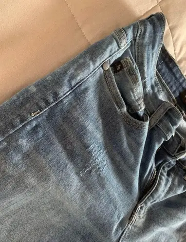 Judy Blue Bleach Splattered Distressed Skinny Jeans