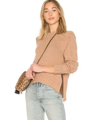 360 Cashmere  Kendra Sweater Mocha Revolve euc size medium