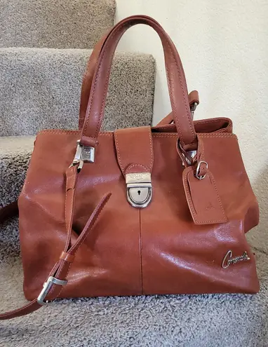 Consuela Vintage Tawny Leather Bag