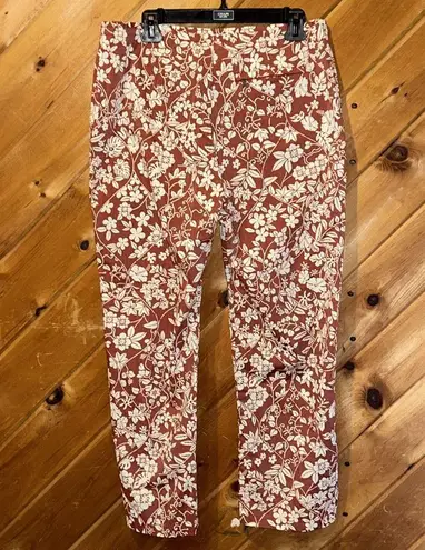 Patagonia  vintage rust floral beach comber pants