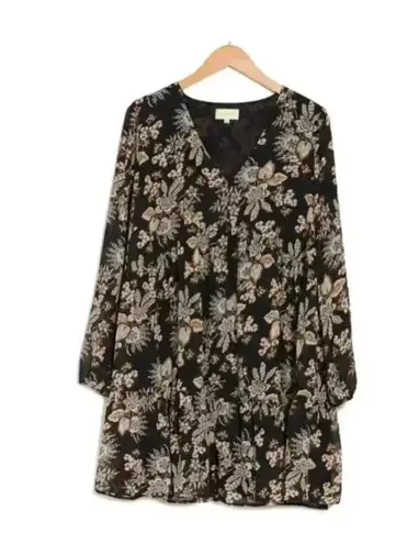 MELLODAY 🆕 Boho Vibes Chiffon Tier Tunic Top XS🆕