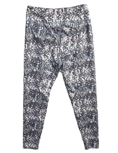 Versona Pink Gray Camo Full Length Legging Size M Medium