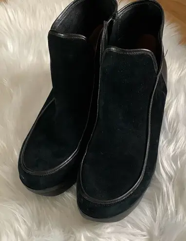 L'Amour Des Pieds, the Hesper Suede Chukka Booties black size 11 m women’s