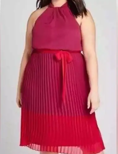 Lane Bryant Gorgeous & Unique  Halter Dress with peepholes in front & back