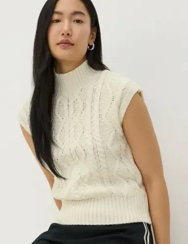 Olive & Oak #136  High Neck Sweater Vest thumbnail 1