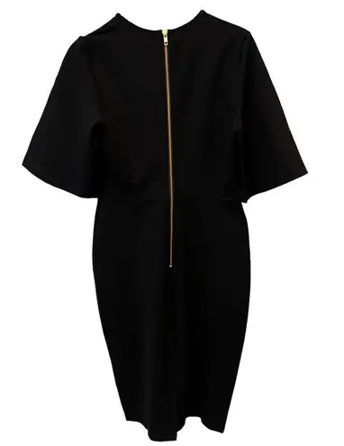 Rachel Parcell Flutter Sleeve Ponte Dress (M)