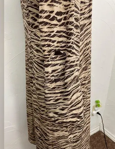 Ellen Tracy 100% Silk Sequoia Midi Dress