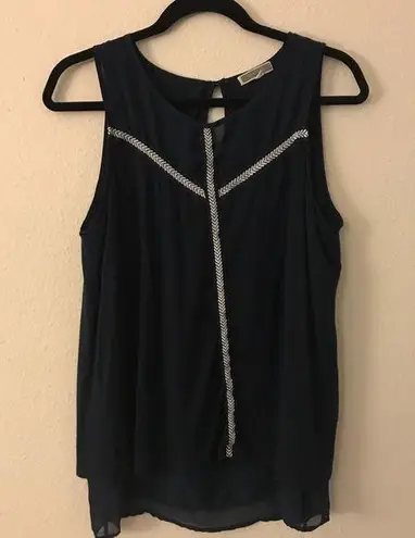 Pleione *** Navy Blue Tank Top Blouse