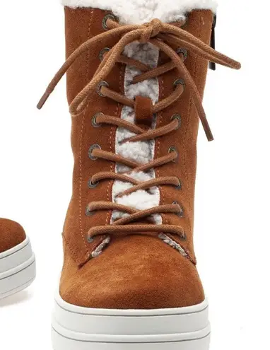 J/ Slides Torrie boot waterproof Color: Congnac Suede Size 6M NIB Brown
