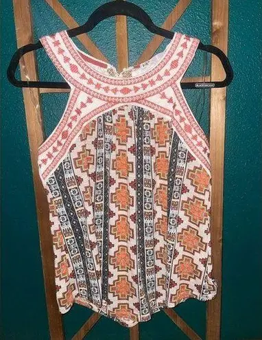 Jolt  Multicolor Tribal Pattern Top - Image 1