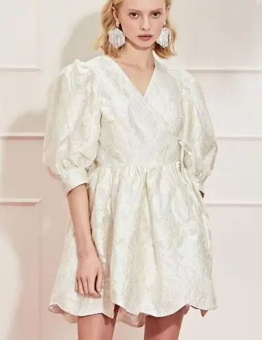 Sister Jane Dream Sister Jane Cowboy Kisses Dress Ivory Size Small S White