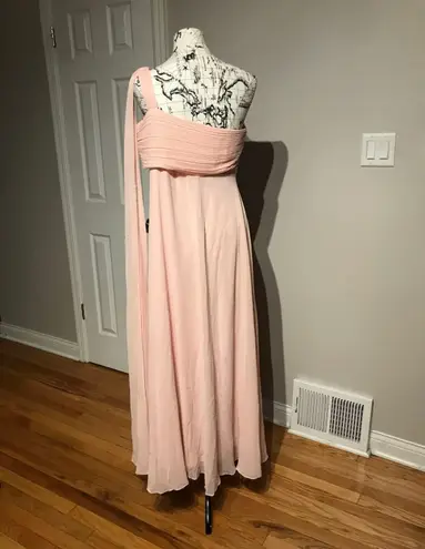 Ever Pretty Prom Dress One Shoulder Strap Asymmetric Chiffon Overlay Fit Flare Plus Size