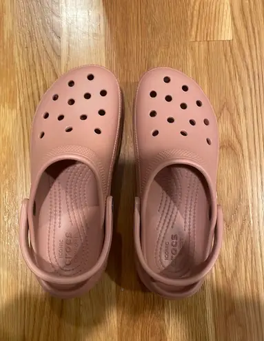 Crocs Nude Platform