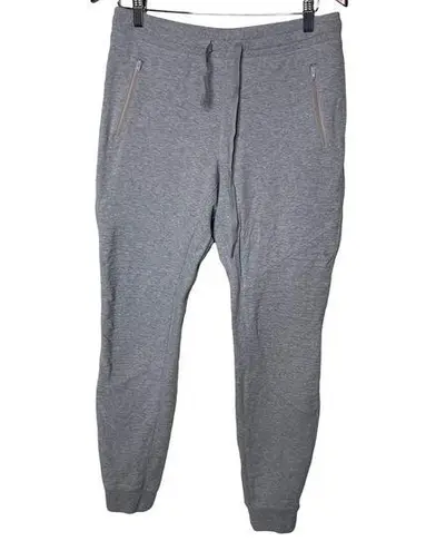 Alo Yoga  Moto Sweatpants in light grey sz L