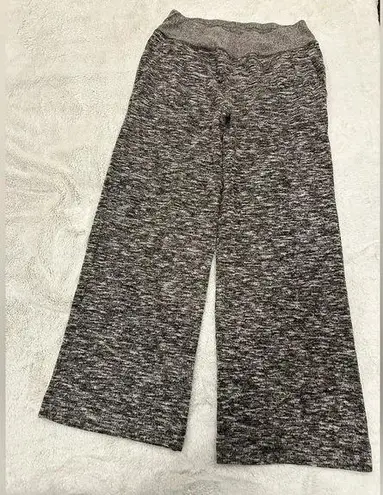 Knox Rose  Pants Women’s Gray Wide Leg Flowy Rayon Stretch Lounge Casual Size Med