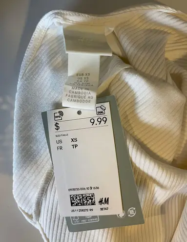 H&M White Bodysuit