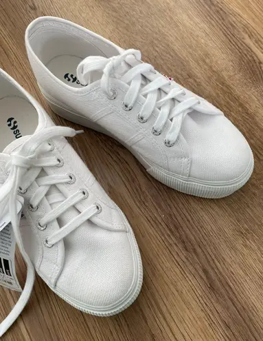 Superga 2750 core Platform Sneakers unisex White - Size 7