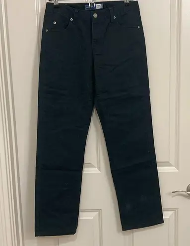 Liz Claiborne  Black Straight Leg Jeans Petite