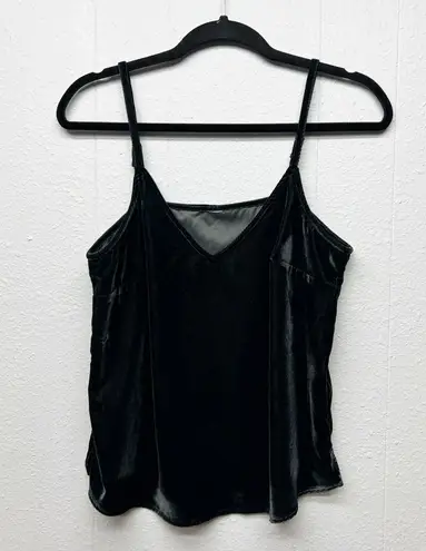 Womens Velvet Cropped Top Size S/M Whimsygoth Emo Punk Witchy 90s Y2K Inspired Black