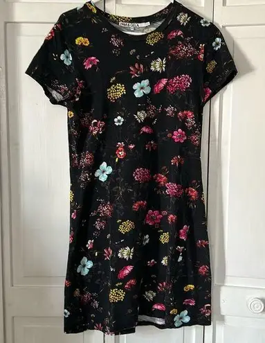Pam & Gela 100% Cotton floral bodycon dress - Size M