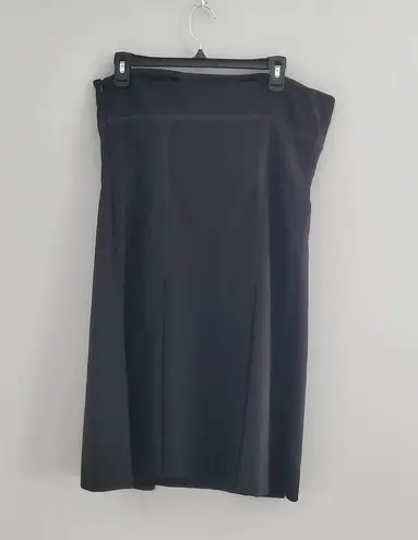 Moda  International Black Strapless Sheath Dress 14