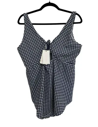 NWT Bravissimo Whitsunday One Piece Swimsuit in Gingham